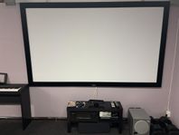 hemmabio, projektor 100tum