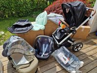 Barnvagn Cybex Talos S Lux 3-i-1 + tillbehör