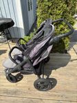 Beemoo Twin Shopper Syskon- & Tvillingvagn, Black