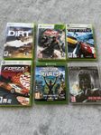 konsolspel Xbox one & 360. PS3 