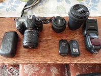 Diverse fotoutrustning