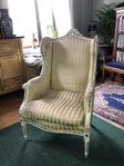 Underbart vacker bergère i Louis XVI stil