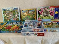 Pussel och spel för mindre barn
