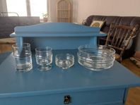 Iittala glas + skålar. 