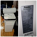 Anslut portabel aircondition AC
