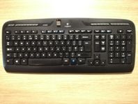 Wireless Keyboard Logitech K330 (Trådlöst tangentbord)