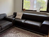 Lädersoffa