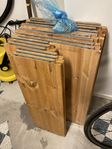 IKEA Ivar hyllplan 83cm längd, halva nypriset