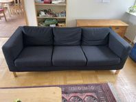 Dark Grey 3-Seater Sofa - Very Comfortable