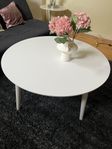 vitt soffbord 90 diameter 