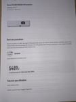 Projektor och duk