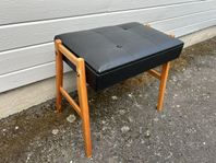 Pall/pianopall i teak