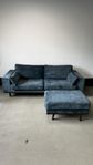 Soffa med fotpall – Studio Collection Stockholm