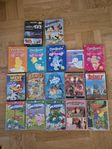 Stor DVD samling, 19 barnfilmer