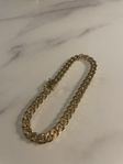 Pansar armband med Kistlås | 18K Guld