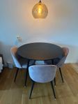 Venture Home Matbord Plaza med 4 Venture Home Stolar 