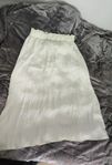 Kjol midi off white 