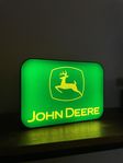 John Deere ljus skylt
