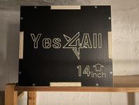 Yes4All Plyo Box – trälåda för träning, halkfri yta