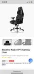 Blacklyte gaming stol