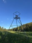 Jakttorn i metall, flyttbart 