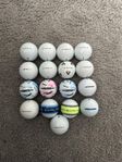 17 st taylormade mix golfbollar! A-B klass!