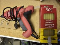 Limpistol inkl ett paket limstift
