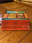 Tintin seriealbum från 70-talet, 12 st