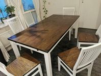 Matbord och stolar