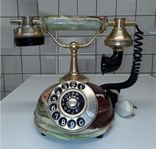 Onyx Retrotelefon FATAP Italiano - PietraSanta. (Sällsynt).