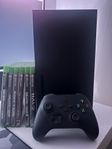 Xbox Series X + 6 stycken spel