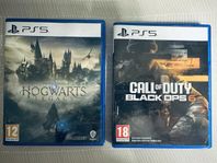 Call of duty black ops 6 och Hogwarts Legacy