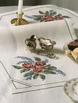 Material till broderad duk