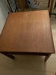 2 st. tteakbord, sidobord, teakbord retro, 60tals