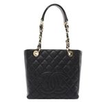 Chanel Petite Shopping Tote- caviar