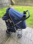 Hauck Barnvagn + Bilbarnstol – 2-i-1 Rese­system