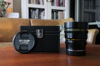 Zhongyi 35mm T1.0 cine/fotoobjektiv till Canon RF