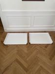 *Bortskänkes* Två Maximera 80 cm, låg