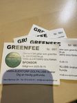 4 st greenfeebiljetter utgångsdatum 15/6-2025