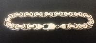 Silverarmband - herr 23,28 g silver 925