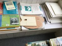 Konstnärsmaterial säljes