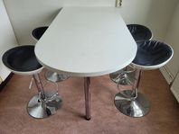 Barbord+ 4 barstolar 