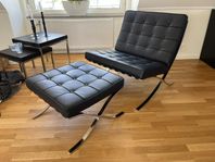 ”Barcelona” fåtölj och fotpall
