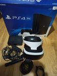 Playstation 4 pro 1 TB med PSVR