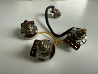 Gibson 3 x pots  från 1991 , 440-70028/35