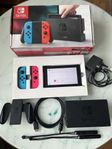 Nintendo Switch opatchad Serie nr : xaj70011  komplett 