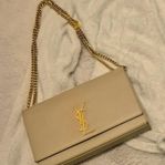 Saint laurent kate medium beige