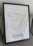 Corkframes Vinkarta ESPAÑA 50x70 cm