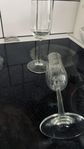 Fina Champagneglas och Alfons Åbergs ÖL och Snapsglas
