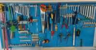 Garagerensning Dverse Verktyg/Skruv/Elkablar/mm